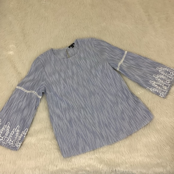 Stella & dot summer beach embroidered top size medium - Picture 3 of 6